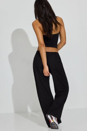Millie Linen Pull-On Pants