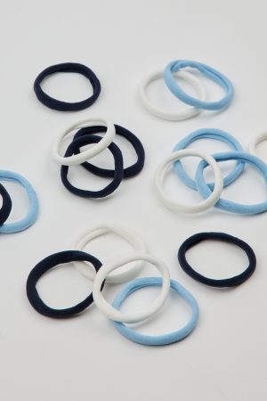 Pack of 18 Seamless Hair Elastics