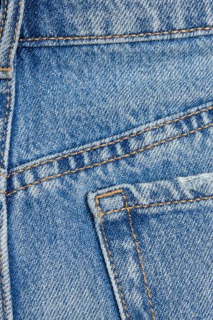 Denim Relaxed A-Line Shorts