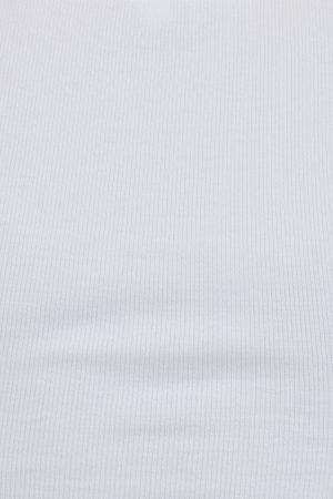 Scoop Neck Ribbed Tank Top