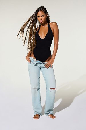 Relaxed Straight Jeans