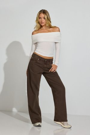 Low Rise Baggy Pants