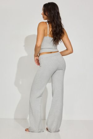 Straight Leg Sweater Pants