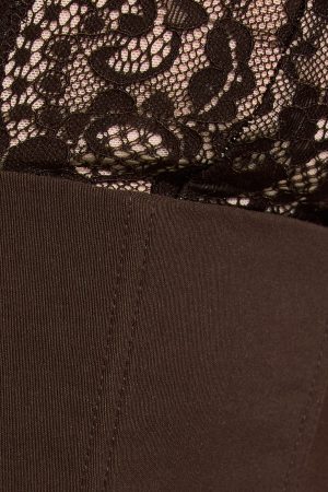 Hannah Lace Halter Corset Top