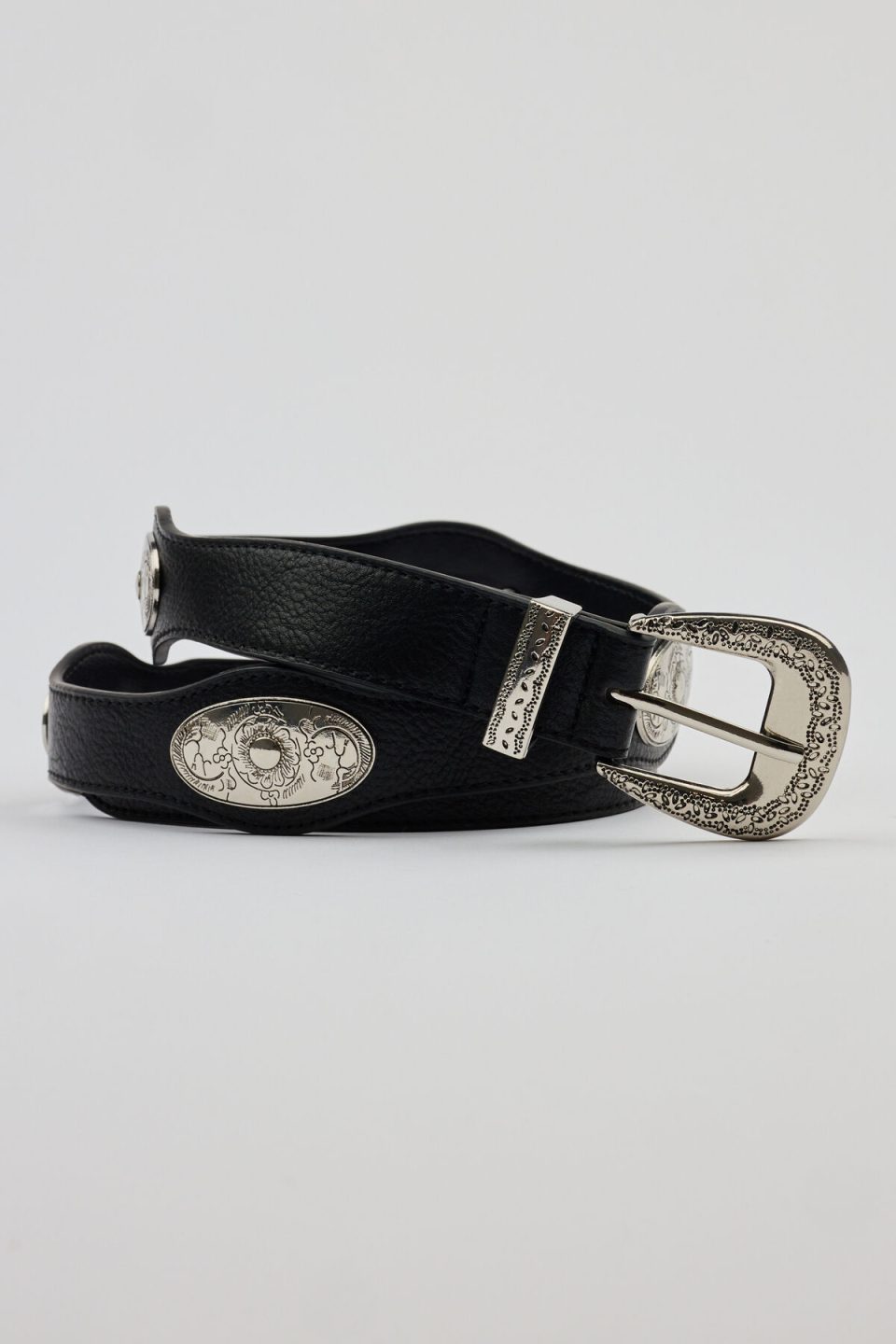Western Concho Strap Belt
