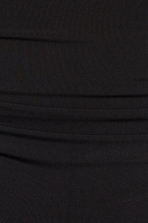 High Cowl Banded Bubble Top