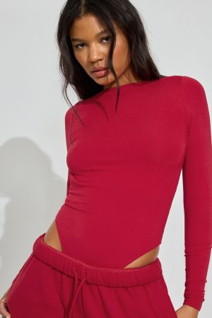 Smooth Cross Back Bodysuit