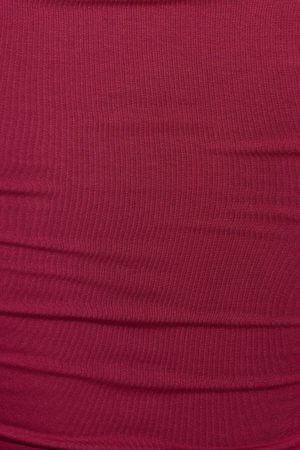 Smooth Open Neck Long Sleeve Tee