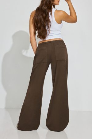 Twill Pull-On Pants