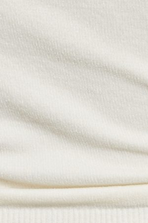 Chenille Tiny Strap V-Neck Cami Top