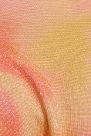 Metallic Cheeky Side Tie Bikini Bottom