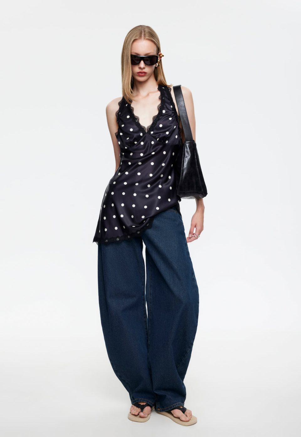 HORSESHOE JEAN - DARK DENIM