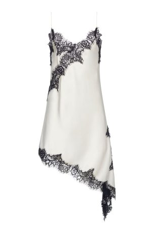 EMERGING MIDI DRESS – PORCELAIN